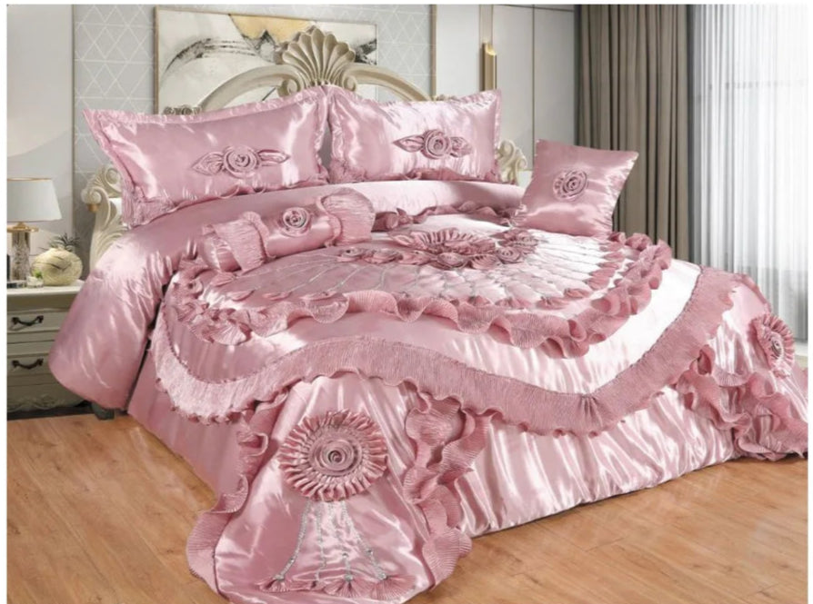 Queen 5pc Unique Comforter Set