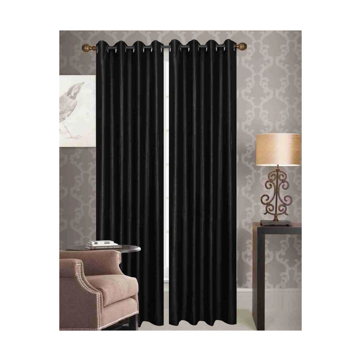 ALEXANDRA PANEL BLACK 24