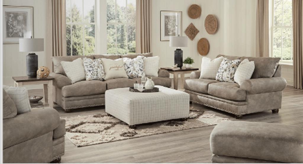 JACKSON CATNAPPER Briarcliff Loveseat Pebble