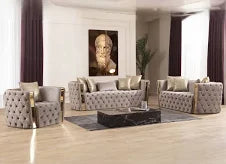 Naomi Black Living Room Set