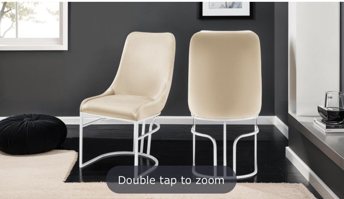 Emerald Chair Steel Legs 2pc