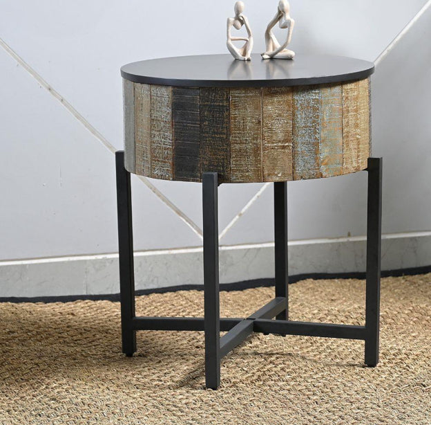 Rustic End Table
