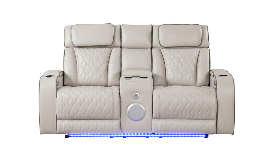Fortuner Loveseat W LED