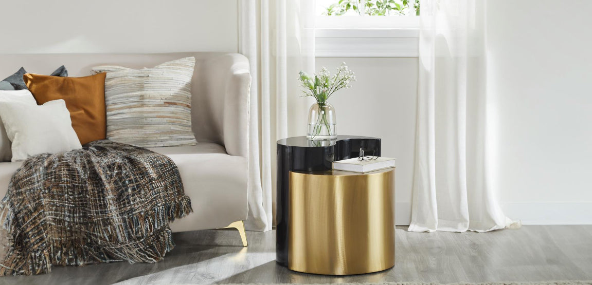 Ying yang End Table