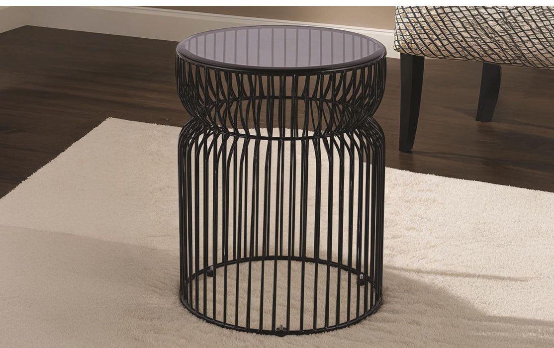 Cage End Table