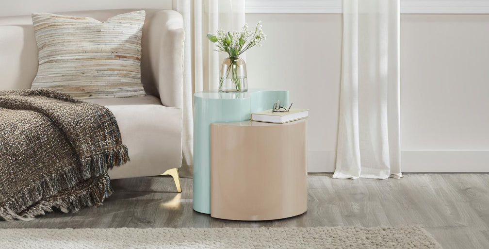 Ying yang End Table