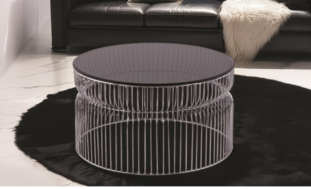 Round Cage Coffee Table