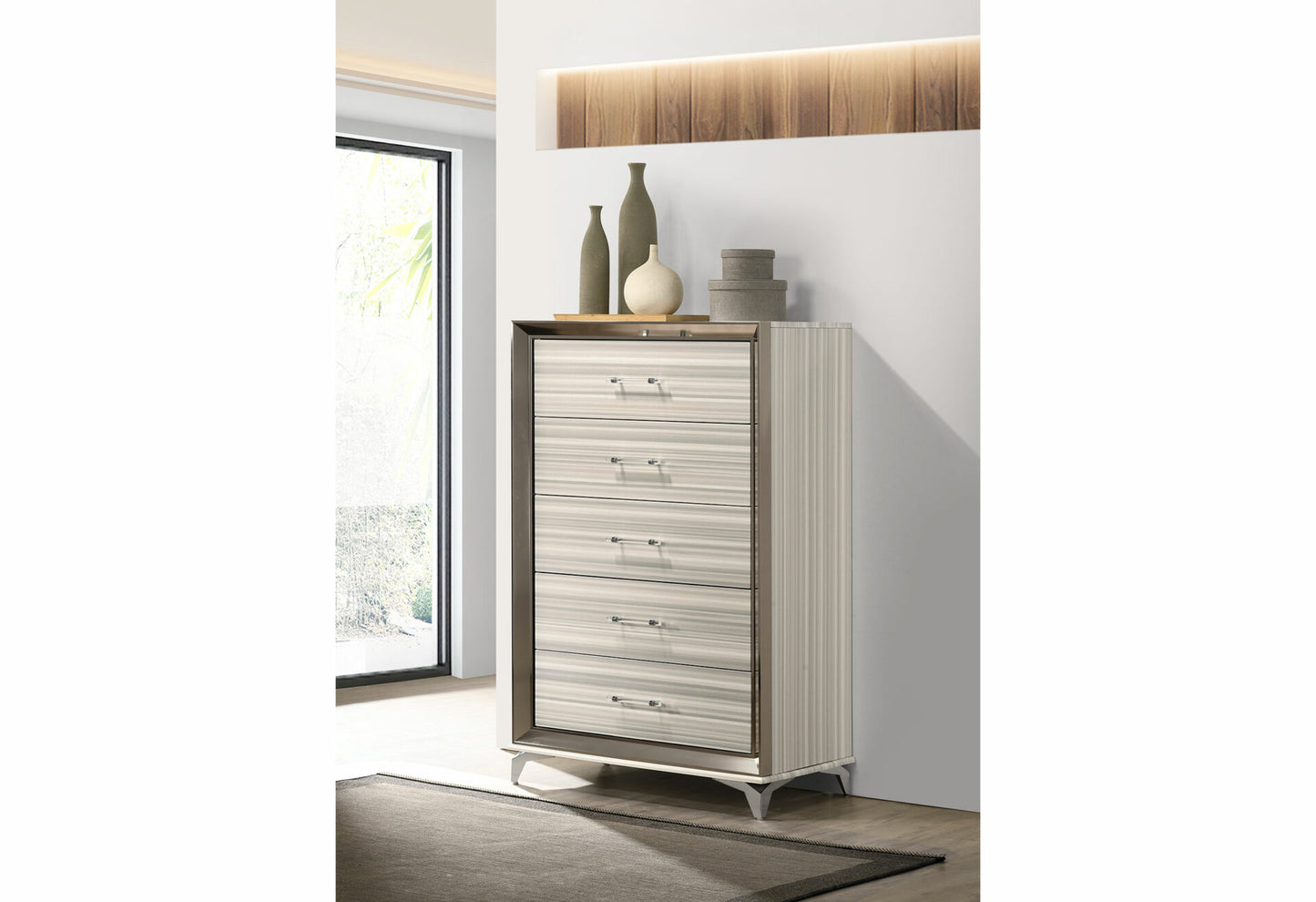 Zambrano Bedroom Set W/ LED