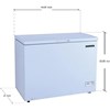 Frigidaire/EFRF1003 10.0 CF Chest Freezer, Manual - White