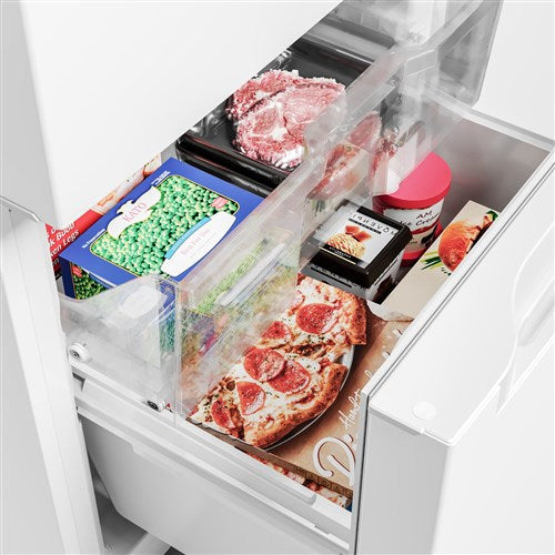Midea/MRB19B7AWW 18.7 CF Bottom Mount, 30" Wide - White
