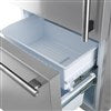 Forno Espresso 17 CF Bottom Mount Refrigerator, Ice Maker, Left Swing - Stainless