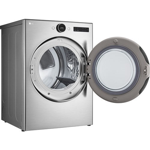 LG 7.4 CF Ultra Large Capacity Electric Dryer w/ Sensor Dry and TurboSteam - Graphite