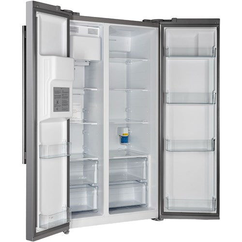 Forno/FFRBI1844-36SB 20 CF Side-By-Side Refrigerator, Dispenser - Stainless