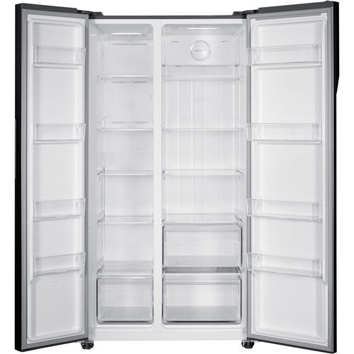 Frigidaire 21.4 Cu. Ft. 36" Counter-Depth Side-by-Side Refrigerator - Burshed Steel
