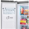 LG 23 CF Counter-Depth Side-by-Side, Ice & Water - Stainless