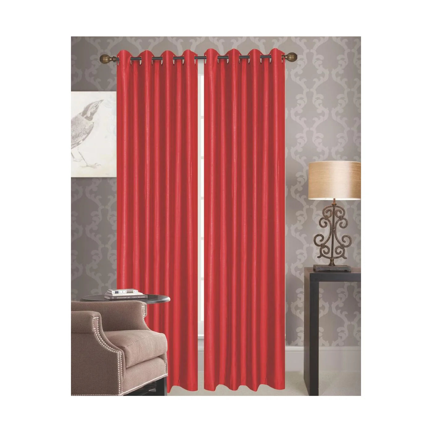 ALEXANDRA PANEL RED 24