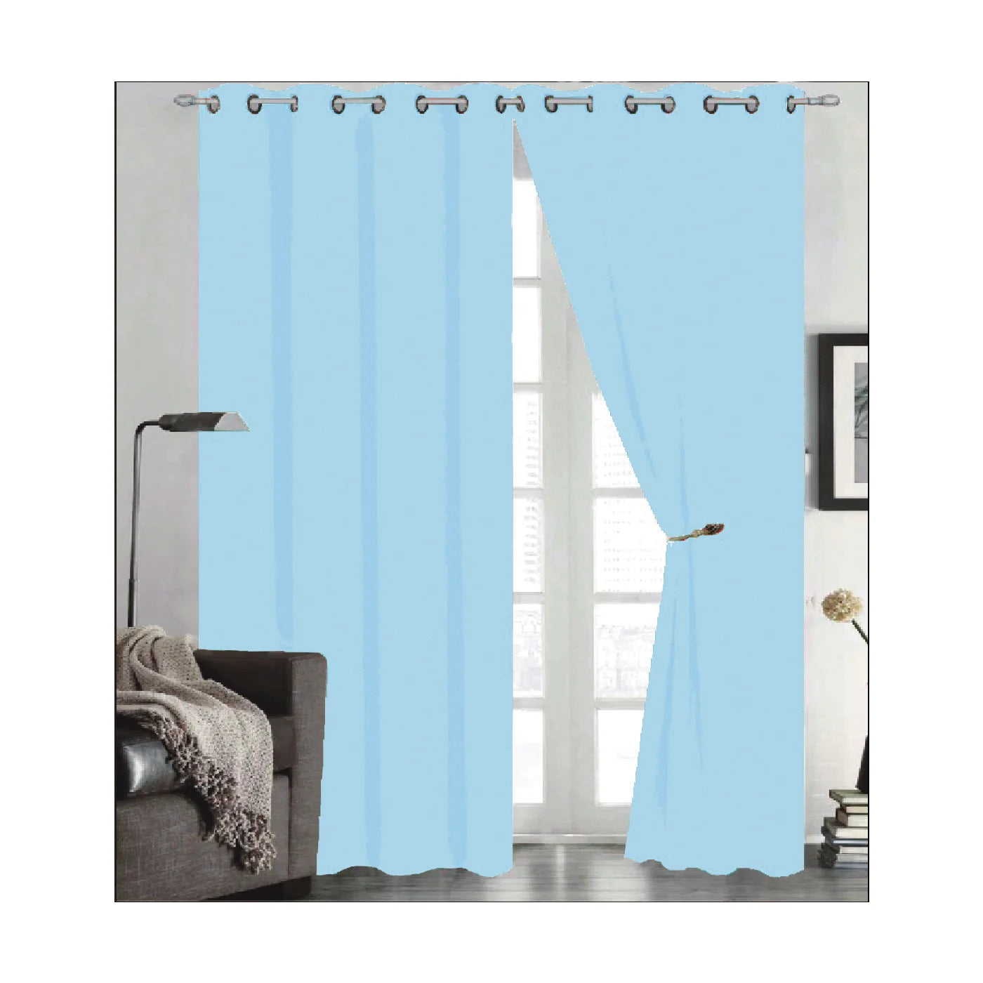 ALEXANDRA PANEL 24 SKY BLUE