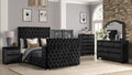 Encore Black Entertainment Bedroom Set