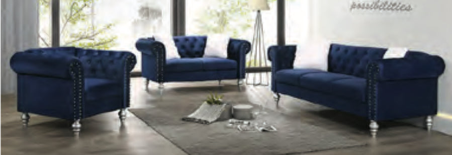 3Pc Elegant Round Living Room Set