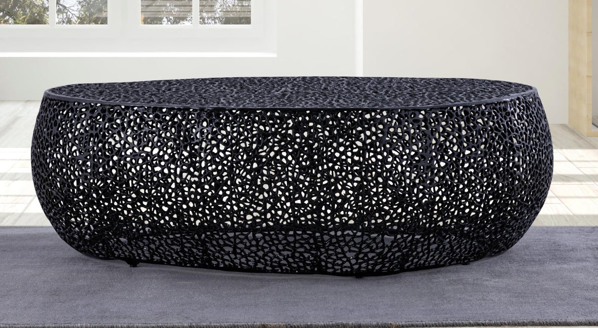 Long Round Coffee Table