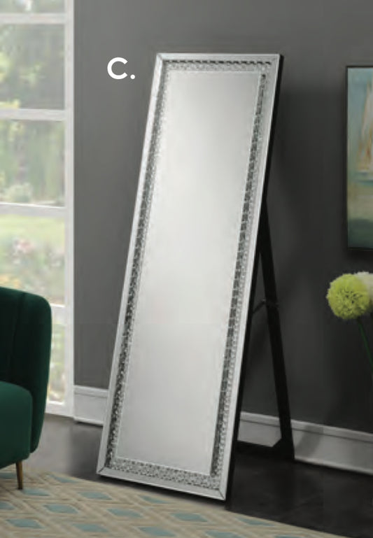 Standing Glass Mirror