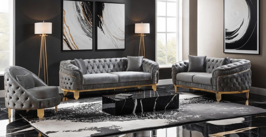 Vanessa 3pc Living Room Set