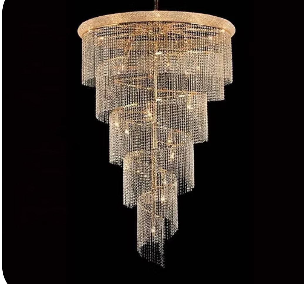 Spiral Fancy Chandelier