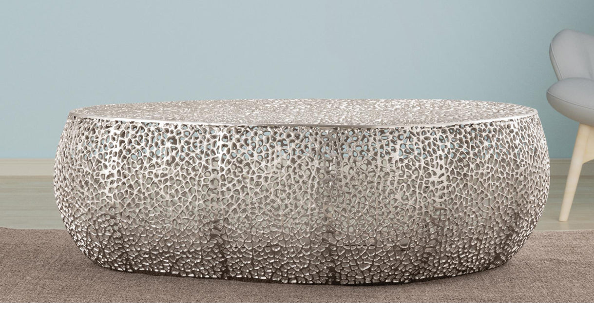 Long Round Coffee Table