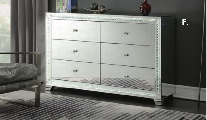 Led Mirror Long Dresser