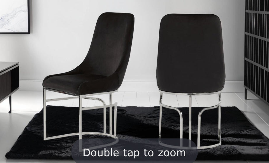 Emerald Chair Steel Legs 2pc