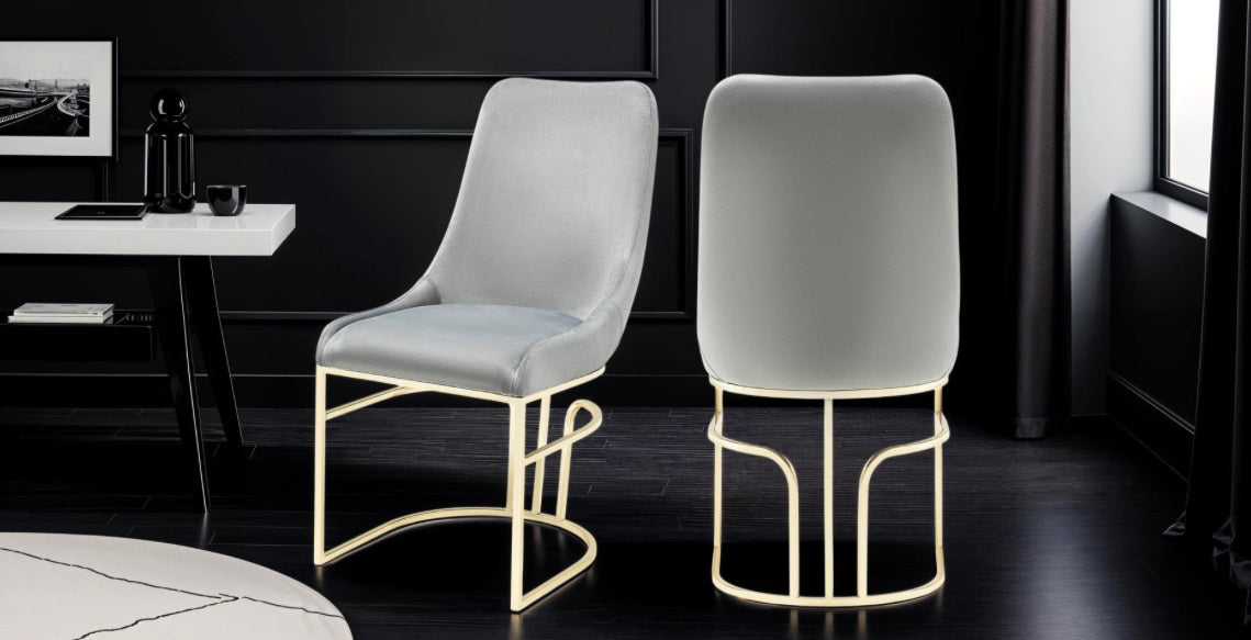 Emerald Gold Chair 2 pc