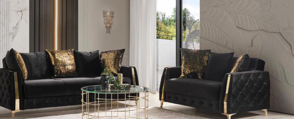 Luna Loveseat & Sofa