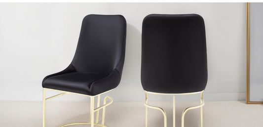 Emerald Gold Chair 2 pc