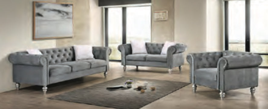 3Pc Elegant Round Living Room Set