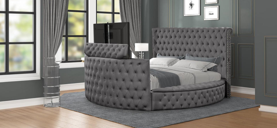 Mayas Upholstered Bed Frame