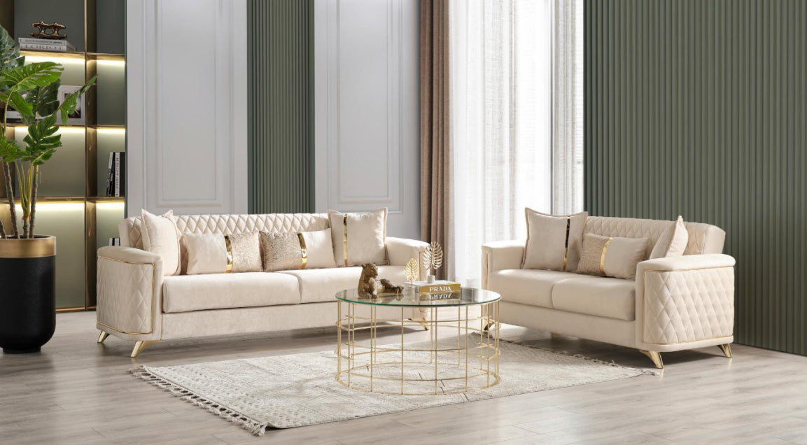 Luna Loveseat & Sofa