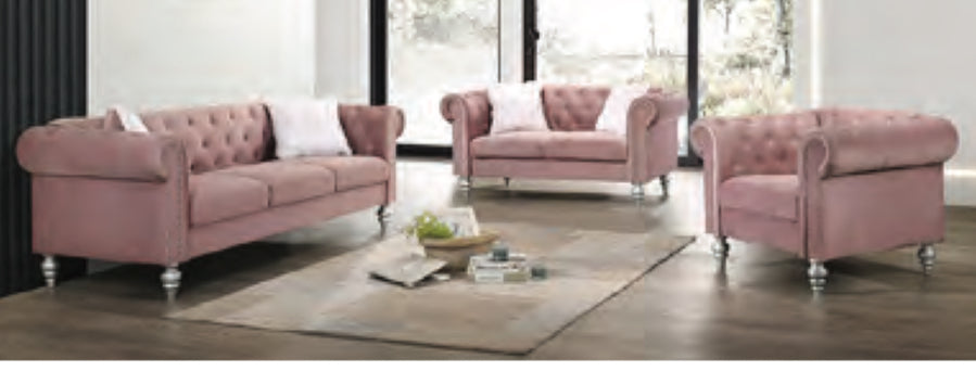 3Pc Elegant Round Living Room Set