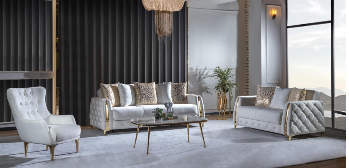 Lust 3 pc Living Room Set