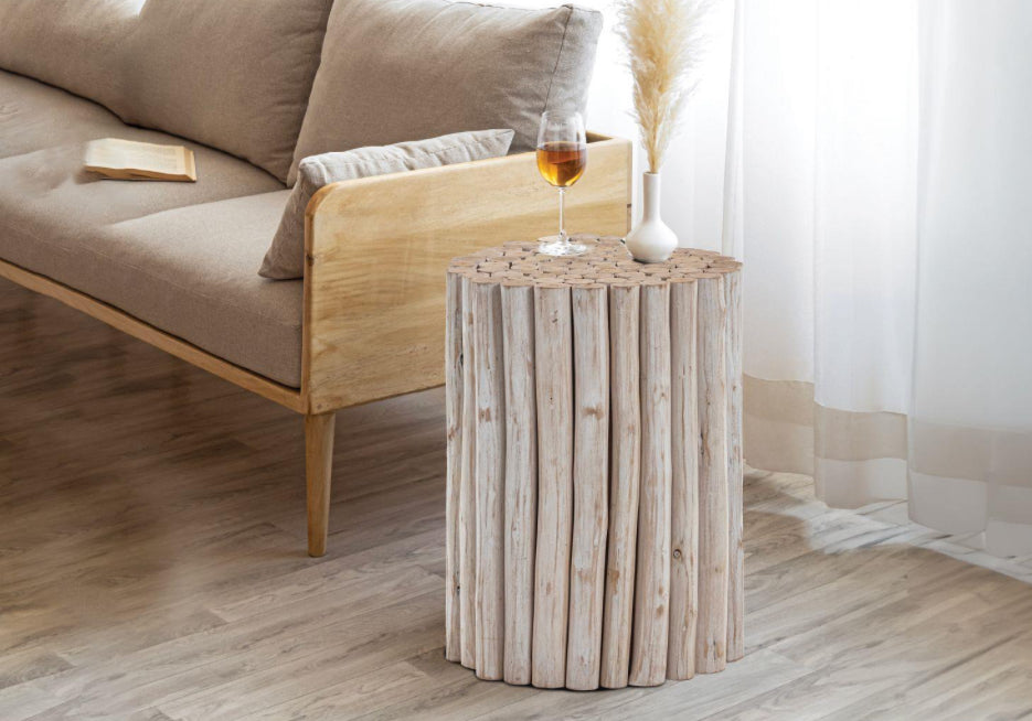 Wooden End Table