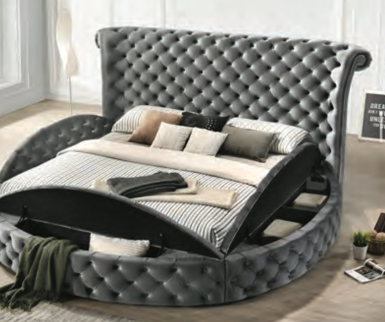 Round Bed Frame