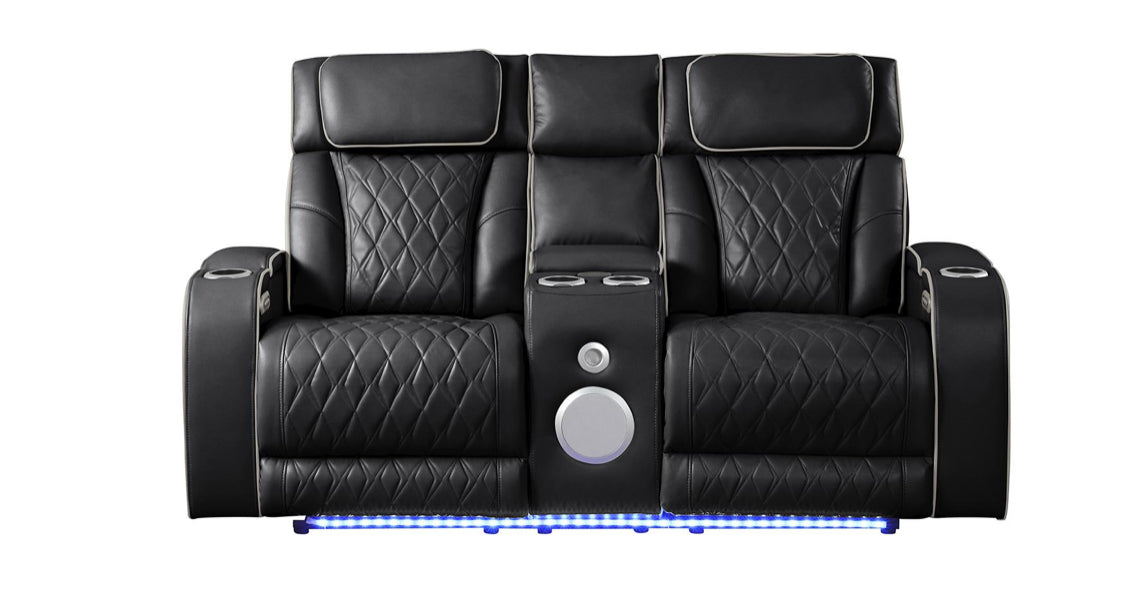 Fortuner Loveseat W LED