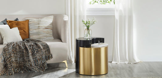 Ying yang End Table