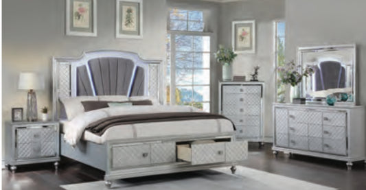 Storage Bedroom Set W/LED