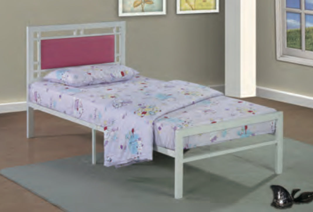 Pink and White Metal Frames