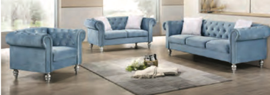 3Pc Elegant Round Living Room Set