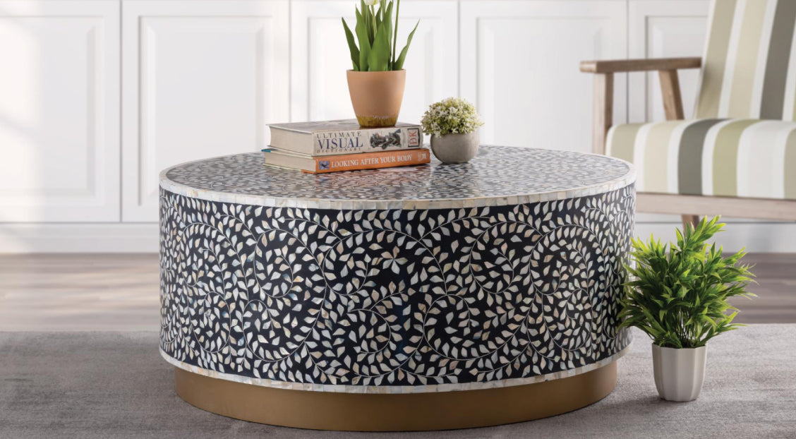 Luxe Navy Coffee Table