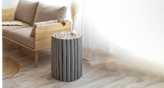 Wooden End Table