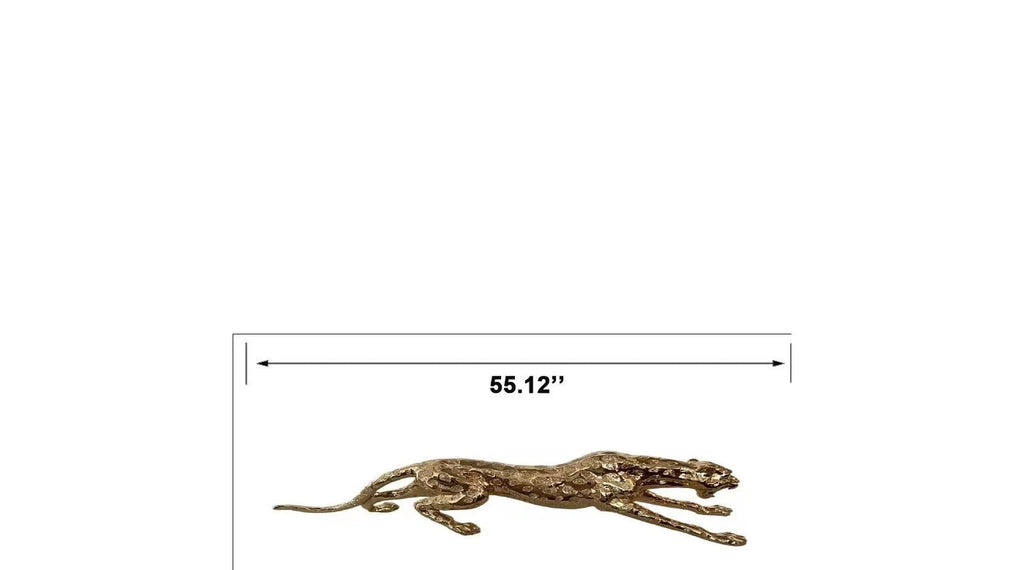 LEOPARD SCULPTURE (55")