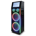 RMS:100W Speaker Unit: 15""(magnet 100MM)*2Function:USB/TF/TWS/FM/AUX INPUT/MIC INPUT/LED Lig