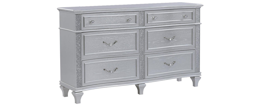 Mystic Silver Bedroom Set